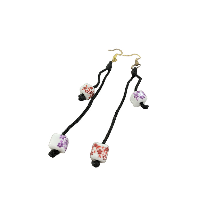 گوشواره دخترانه مدل سرامیکی