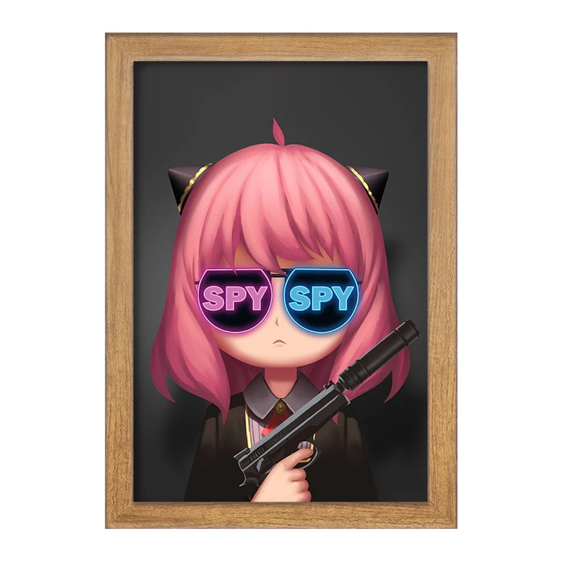 تابلو خندالو مدل آنیا انیمه اسپای ایکس فمیلی کد F896