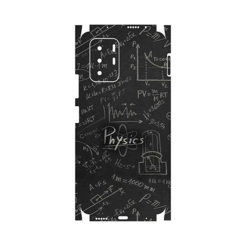 برچسب پوششی ماهوت مدل Physics Science-FullSkin مناسب برای گوشی موبایل شیائومی Poco X3 GT 5G