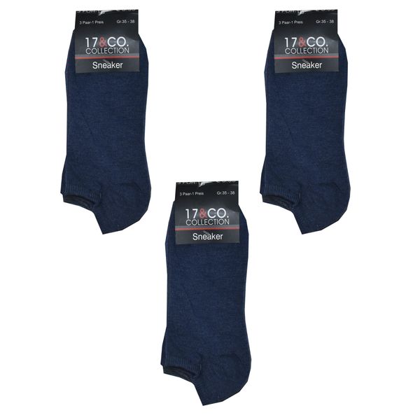 جوراب زنانه کالکشن مدل ASDE-8455 بسته 3 عددی