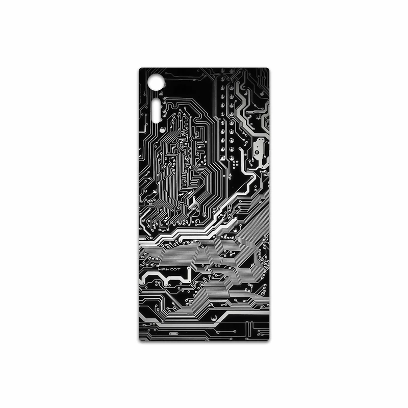 برچسب پوششی ماهوت مدل Black Printed Circuit Board مناسب برای گوشی موبایل سونی Xperia XZ