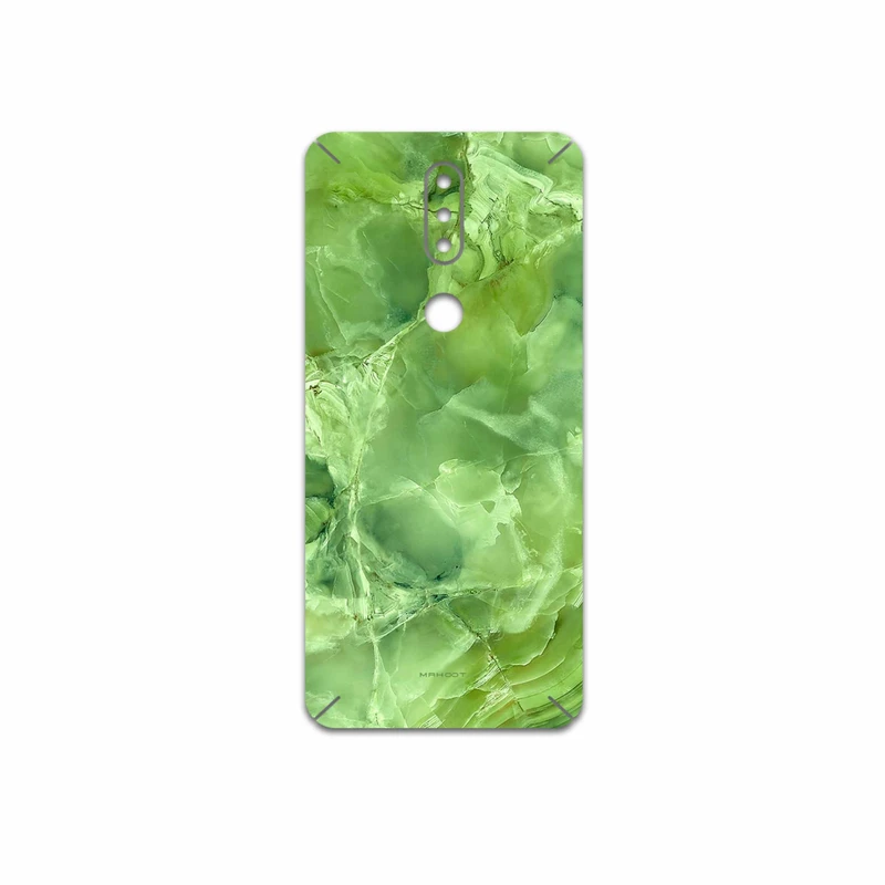 برچسب پوششی ماهوت مدل Green-Crystal-Marble مناسب برای گوشی موبایل نوکیا 2.4