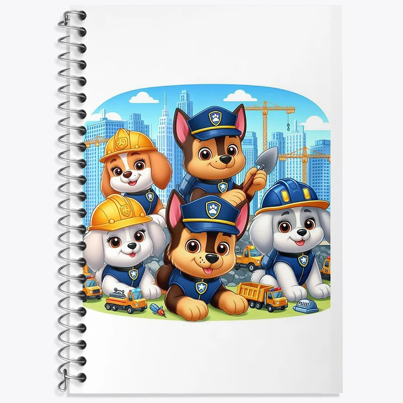 دفتر نت موسیقی 50 برگ خندالو طرح سگ های نگهبان (Paw Patrol) کد N2184