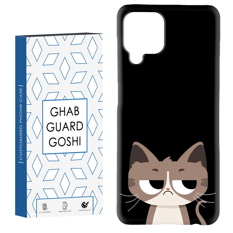 کاور قاب گارد گوشی طرح گربه کد Dimo-886 مناسب برای گوشی موبایل سامسونگ Galaxy A22 4G / Galaxy M32 4G
