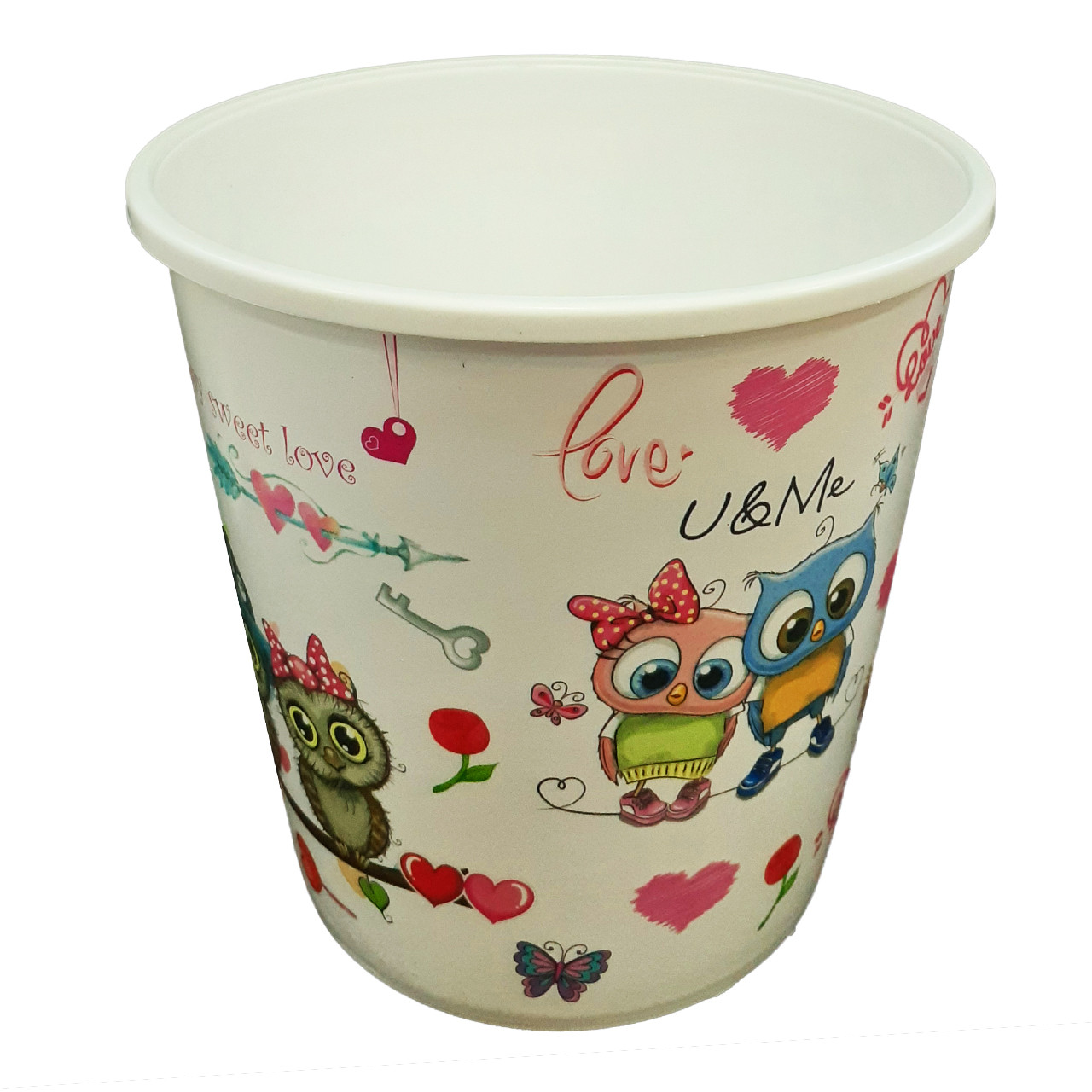 سطل زباله اتاق کودک مدل جغد کد 120