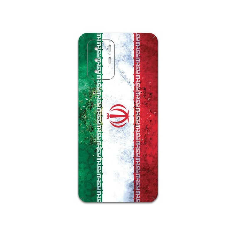 برچسب پوششی ماهوت مدل Iran-Flag-1 مناسب برای گوشی موبایل شیائومی Redmi Note 10 Pro China