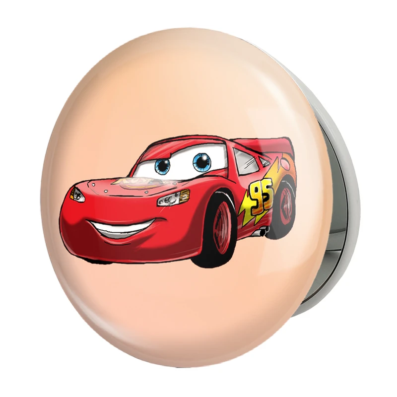آینه جیبی خندالو طرح ماشین ها (Cars) مدل تاشو کد 36534