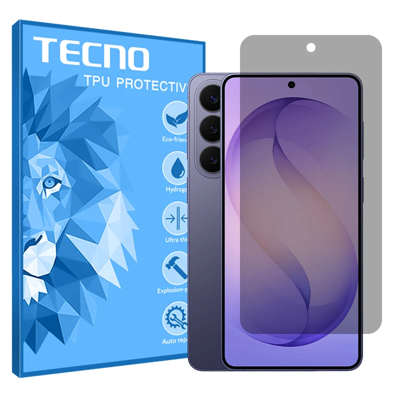 محافظ صفحه نمایش حریم شخصی تکنو مدل هیدروژلی مناسب برای گوشی موبایل سامسونگ Galaxy S26