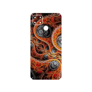 MAHOOT Mathematical Geometric Shape 7 Cover Sticker for Realme C25s