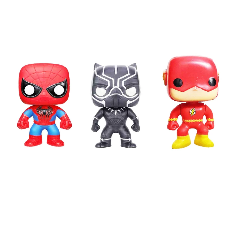 اکشن فیگور مدل Funco Flash Spiderman Tig مجموعه 3 عددی