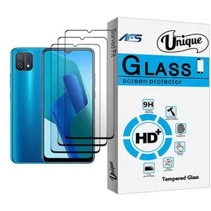 AFS Unique Glass MIX003 Screen Protector For Oppo A16K Pack Of 3