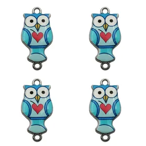 آویز دستبند دخترانه طرح جغد زیبا و با نمک کد 112 بسته 4 عددی