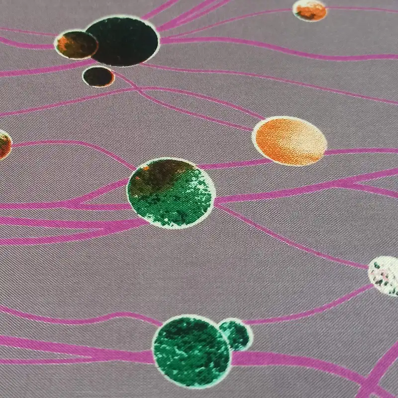 پارچه لباس مدل نخی کد 11178