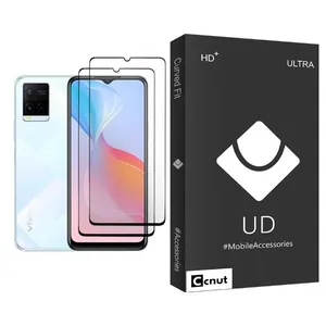 Coconut UDB Glass2 Ceramics Screen Protector For  Y21 Pack Of 2