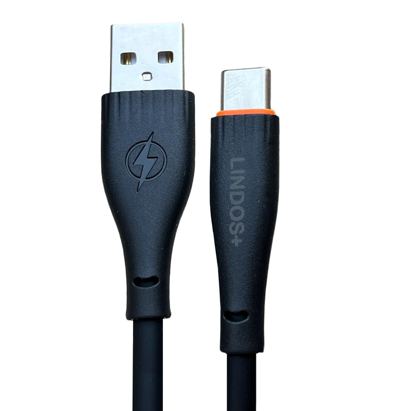 کابل تبدیل USB به USB-C لیندوس پلاس مدل Galaxy A51 طول 1 متر