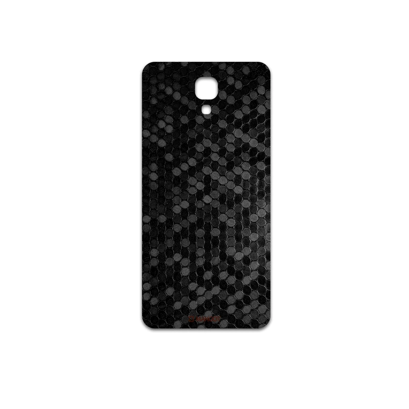 برچسب پوششی ماهوت مدل Honey-Comb-Circle مناسب برای گوشی موبایل ال جی X screen