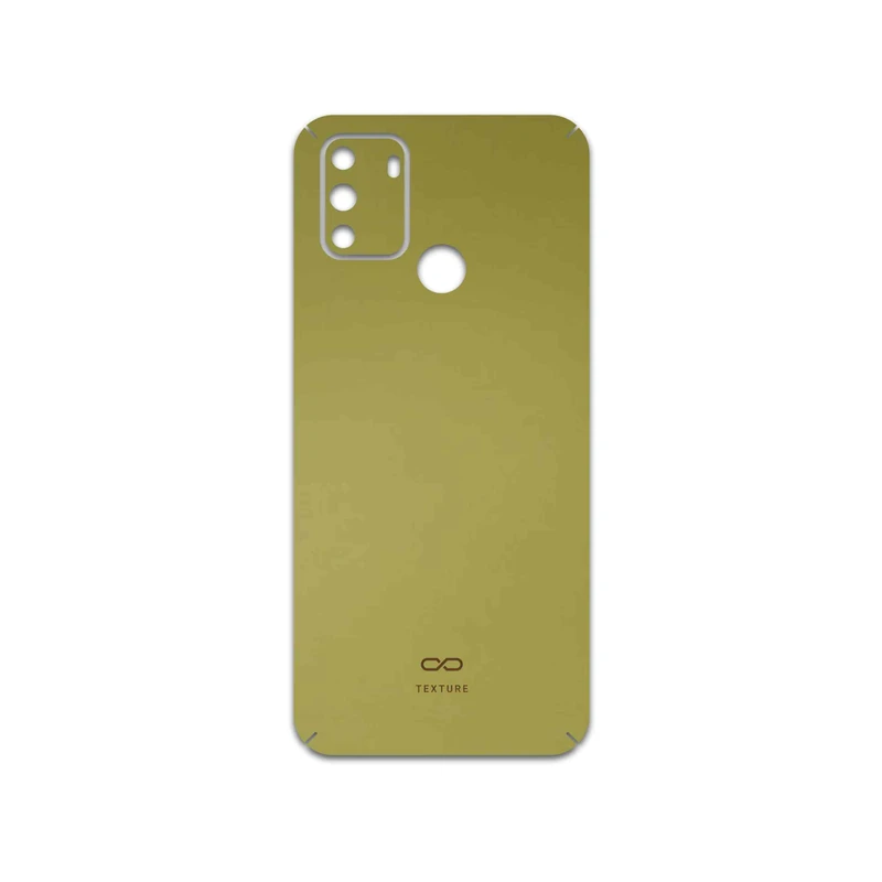 برچسب پوششی ماهوت مدل Matte-Gold مناسب برای گوشی موبایل جی پلاس S10 2022