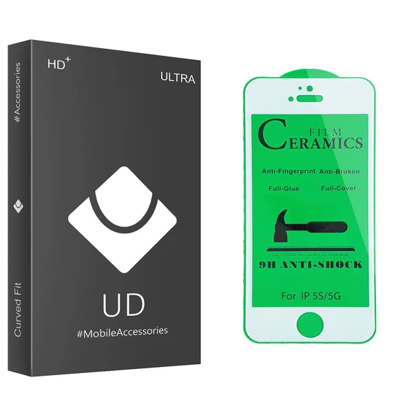 محافظ صفحه نمایش سرامیکی یو دی مدل ULTRA مناسب برای گوشی موبایل اپل iPhone 5s