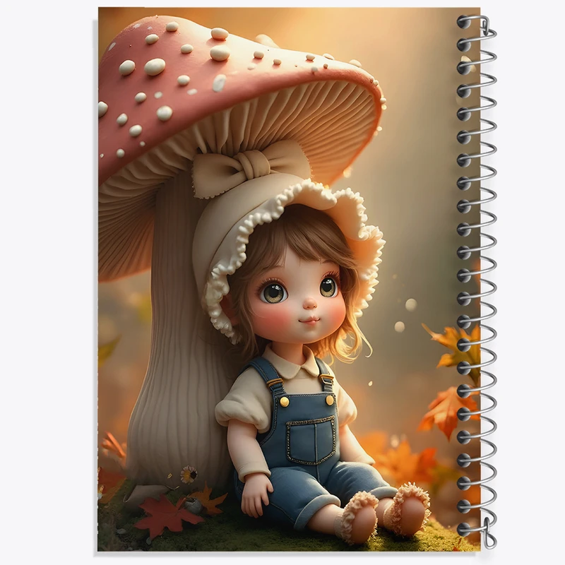 دفتر لیست خرید 50 برگ خندالو طرح دخترانه کیوت کد F6122