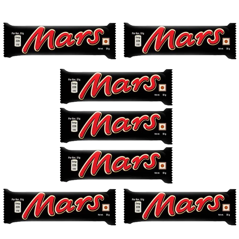 شکلات مارس - 51 گرم بسته 7 عددی