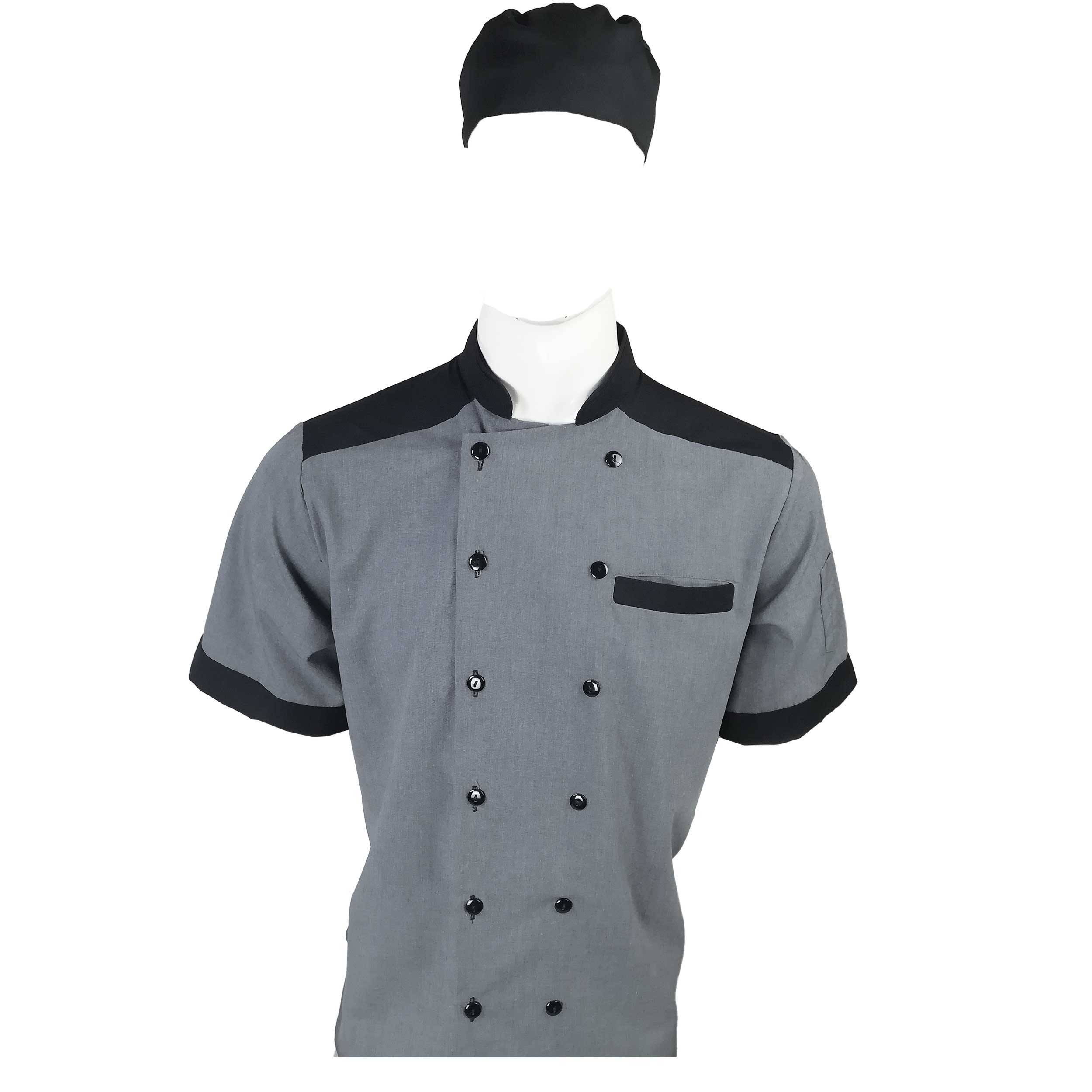 روپوش کار رستوران مدل کربن c2 به همراه کلاه روپوش کار رستوران مدل کربن c2 به همراه کلاه