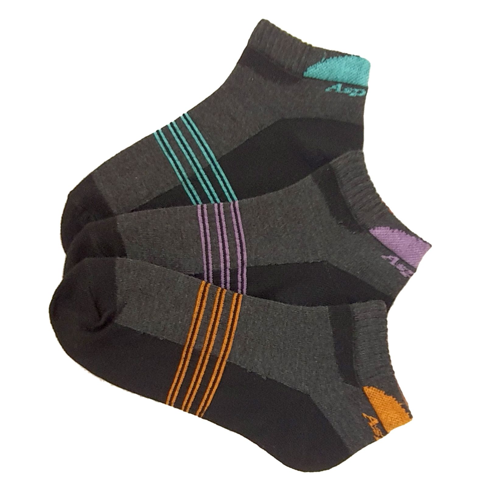 جوراب زنانه اسپست مدل کف کش دار ASPF-VGO بسته 3 عددی -  - 3