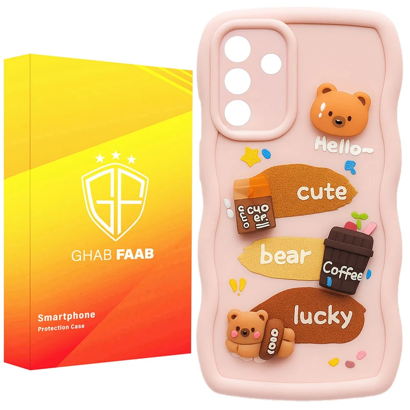 کاور قاب فاب طرح دخترانه مناسب برای گوشی موبایل سامسونگ Galaxy A05s