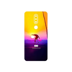 MAHOOT Skateboard Cover Sticker for Nokia 7.1