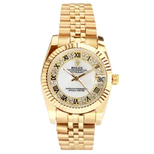 ساعت مچی عقربه ای زنانه رولکس مدل دیت جاست کد WSL-18