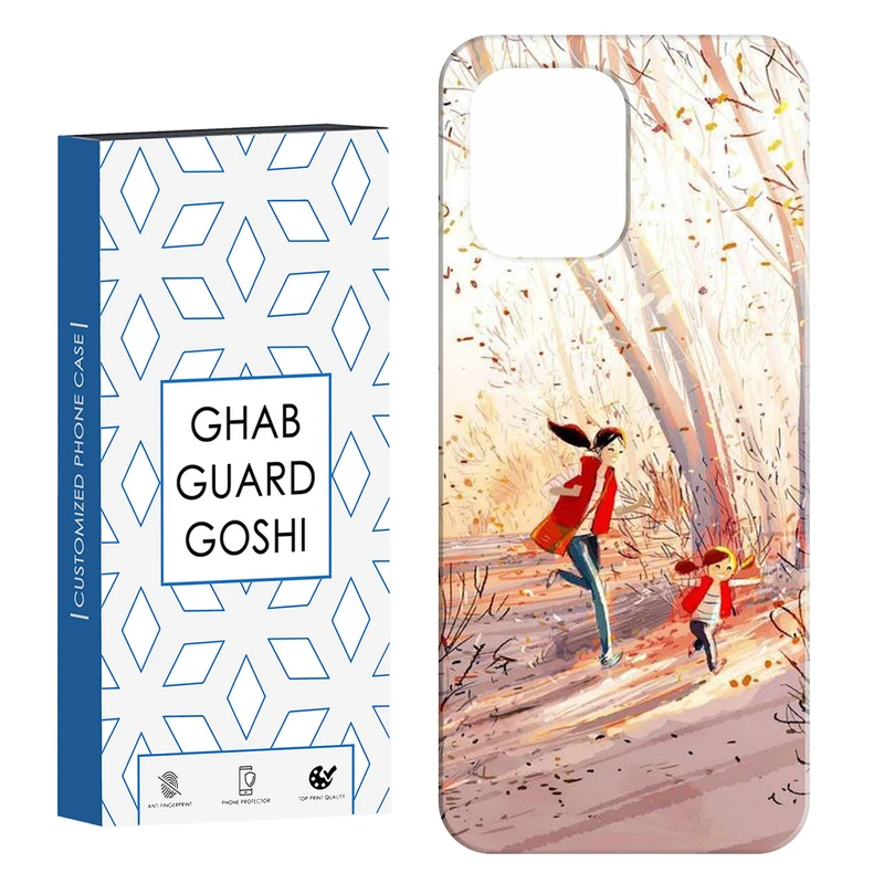 کاور قاب گارد گوشی طرح دختر و مادر کد Dimo-760 مناسب برای گوشی موبایل شیائومی Redmi 12