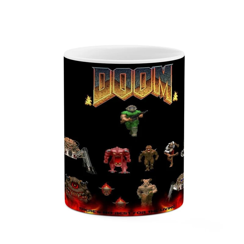 ماگ کاکتی مدل بازی دووم Doom کد mgh28232