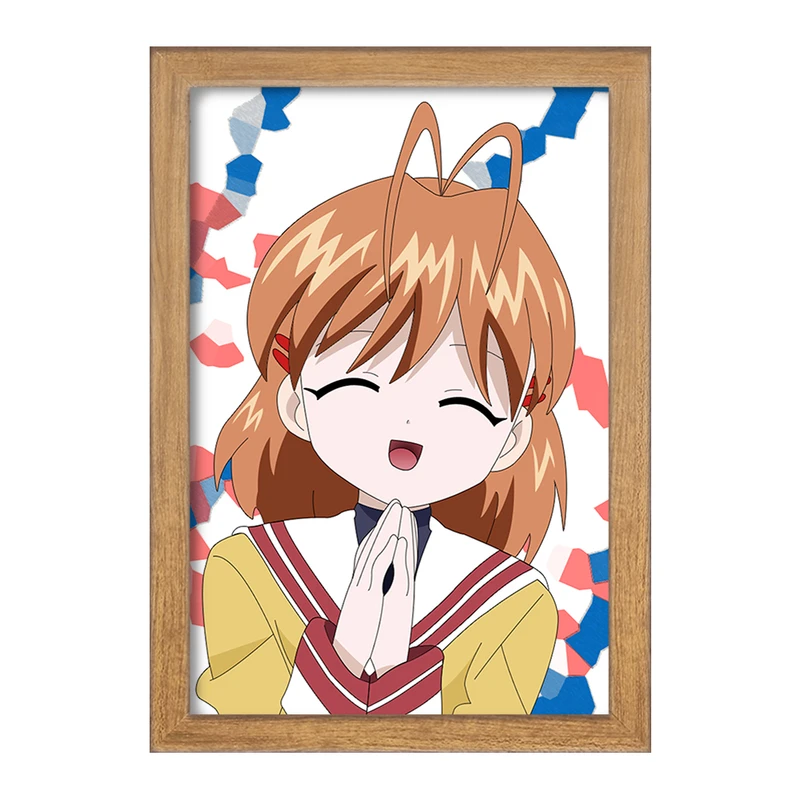 تابلو خندالو مدل ناگیسا انیمه کلاناد Clannad  کد 22410