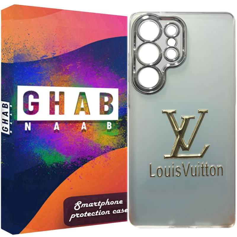 کاور قاب ناب مدل Luxury Design طرح L01 مناسب برای گوشی موبایل سامسونگ Galaxy S25 Ultra