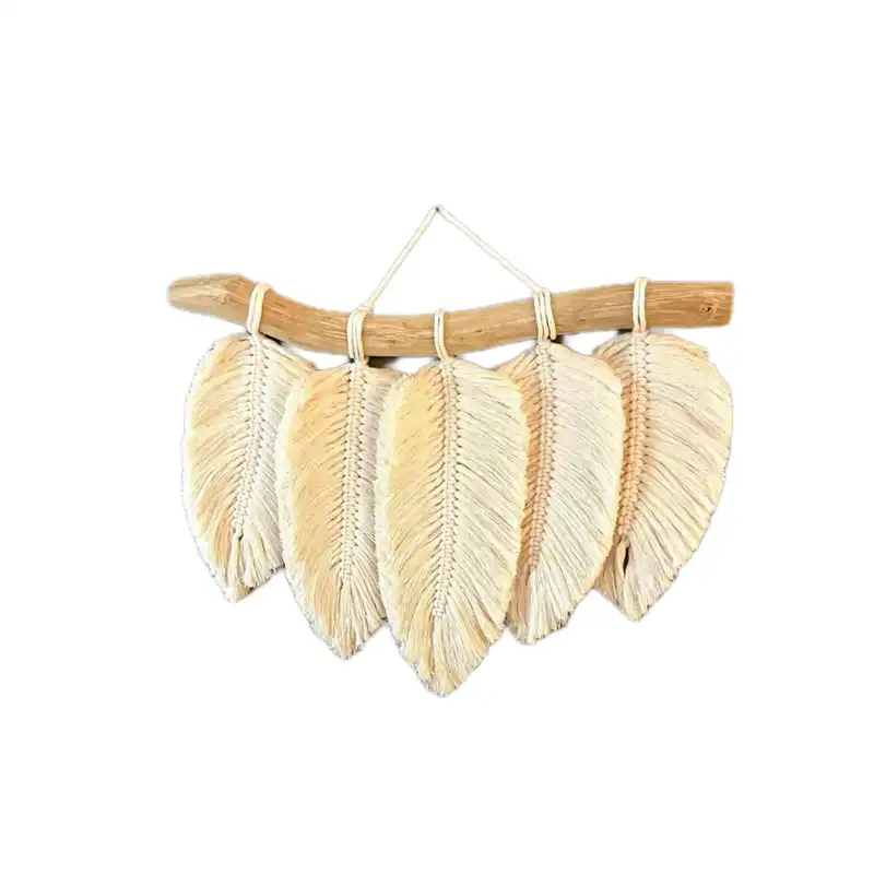 اویز بافتنی مدل مکرومه