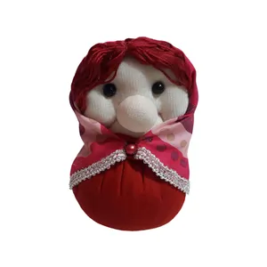 عروسک مدل ننه سرما کد 08 ارتفاع 15 سانتی متر