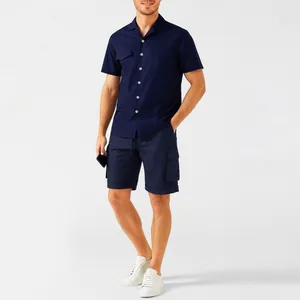 ست پیراهن و شلوارک مردانه کانتکس مدل 249016614 رنگ سورمه ای