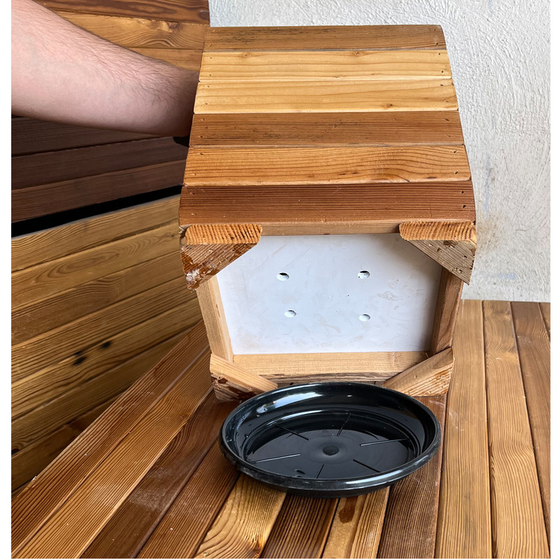 گلدان مدل چوبی کد 2222r6