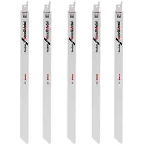 تیغ اره افقی بر بوش مدل فلز و چوب بر S1222VF-300MM مجموعه 5 عددی