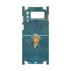 MAHOOT Self portrait with a gray felt hat-FullSkin Cover Sticker for Samsung Galaxy Z Flip3 5G