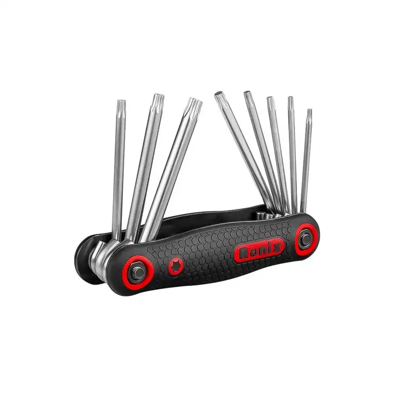 آچار آلن ستاره ای رونیکس مدل RIX-02021 مجموعه 8 عددی