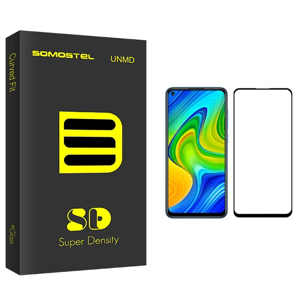 محافظ صفحه نمایش سوماستل مدل Sd Glass مناسب برای گوشی موبایل شیائومی Redmi Note 9
