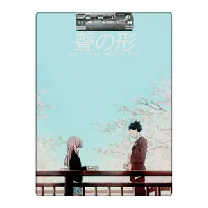 تخته شاسی طرح انیمه A silent voice  شویا و شوکو کد  7432953 سایز A4