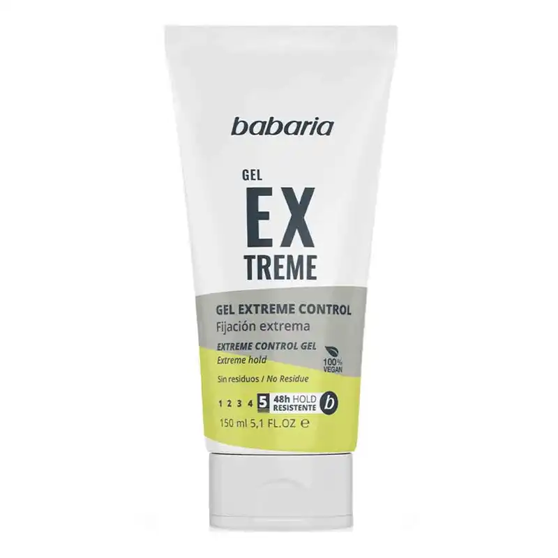 ژل حالت دهنده مو باباربا مدل Ex Treme حجم 150 میلی لیتر