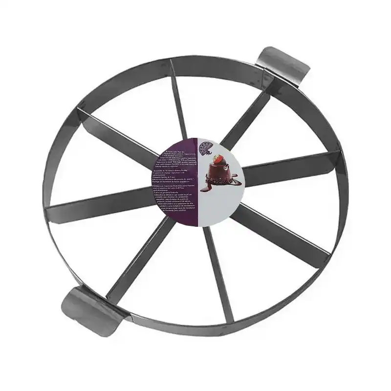 ابزار تزیین کیک به گز مدل مقسم کیک طرح 8 تکه