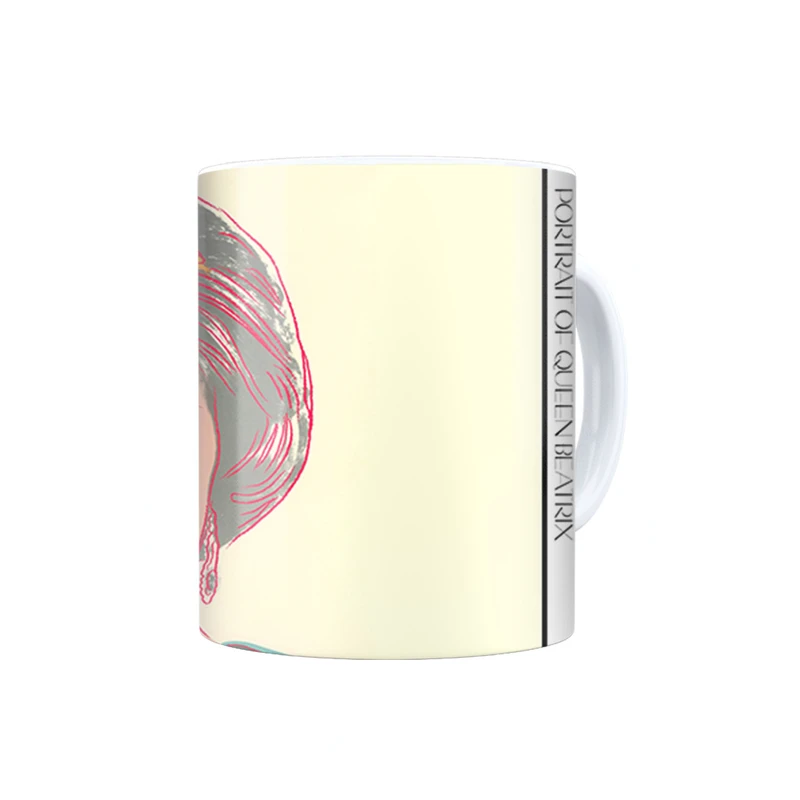 ماگ ترمه طراحان ایده مدل پرتره ملکه بئاتریکس از وارهول کد art0867