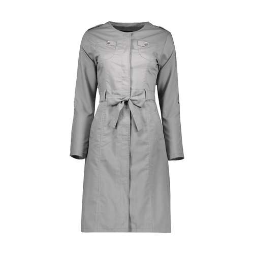 مانتو زنانه کد TT9904 رنگ طوسی