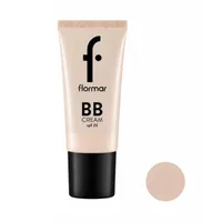 کرم پودر BB فلورمار 20 Spf مدل Fair BB00 شماره 01 مناسب انواع پوست حجم 35 میلی‌لیتر