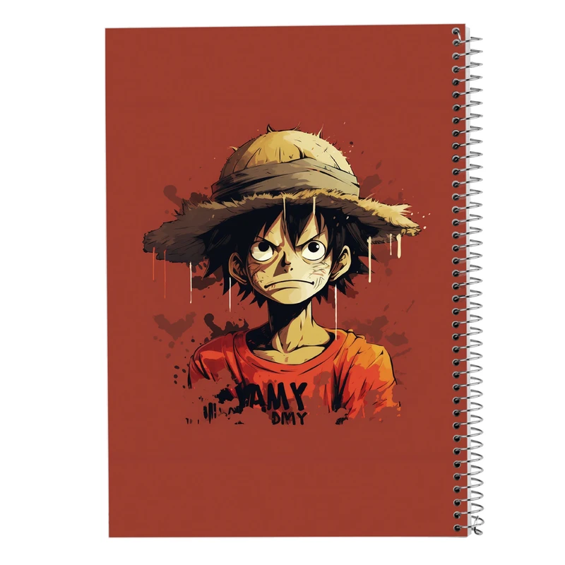 دفتر مشق 50 برگ مدوپد مدل وان پیس One Piece کد DF11491