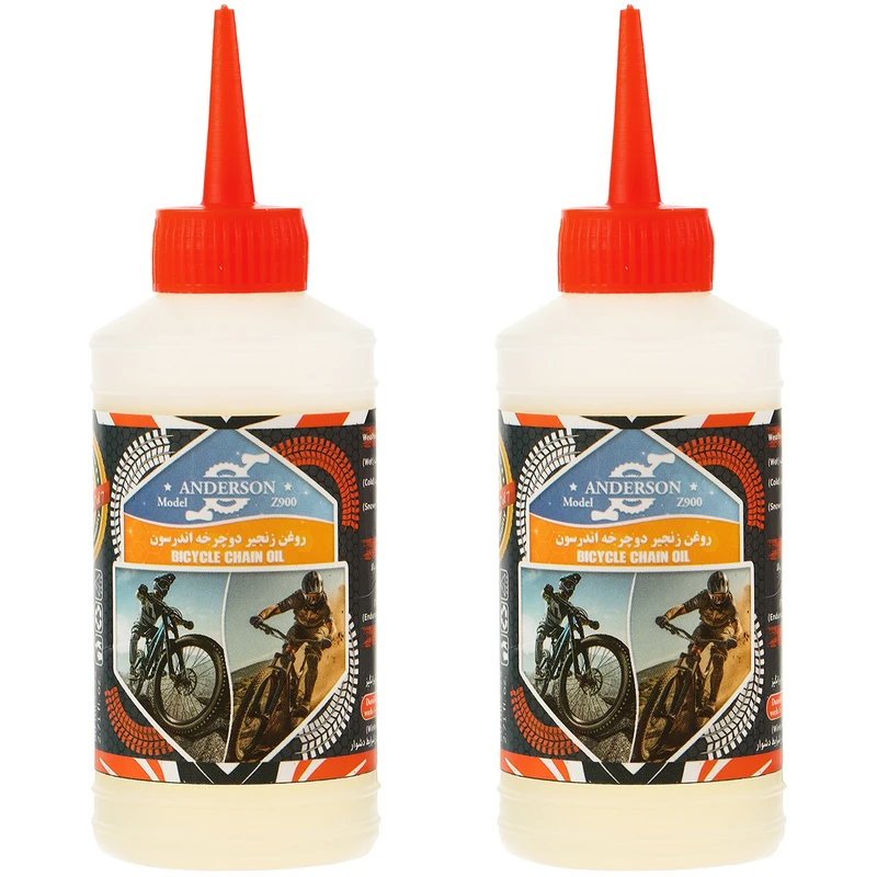 روغن زنجیر دوچرخه اندرسون مدل Z900 حجم 80 میلی لیتر بسته 2 عددی