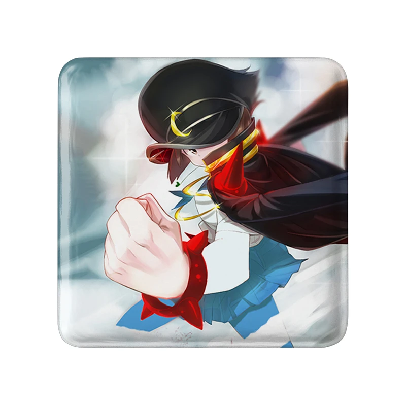 پیکسل خندالو طرح ماکو انیمه کیل لا کیل مدل مربعی کد 32339